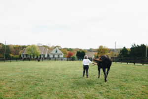Rosalyn Berne and Horse Far