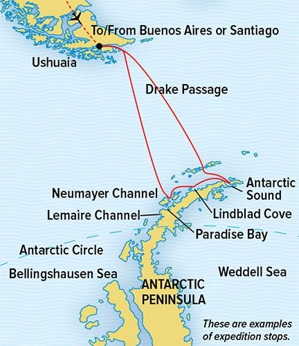 TRAVEL_ANTARCTICA23_Route Map