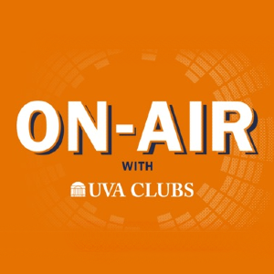 On-Air with UVA text over orange background