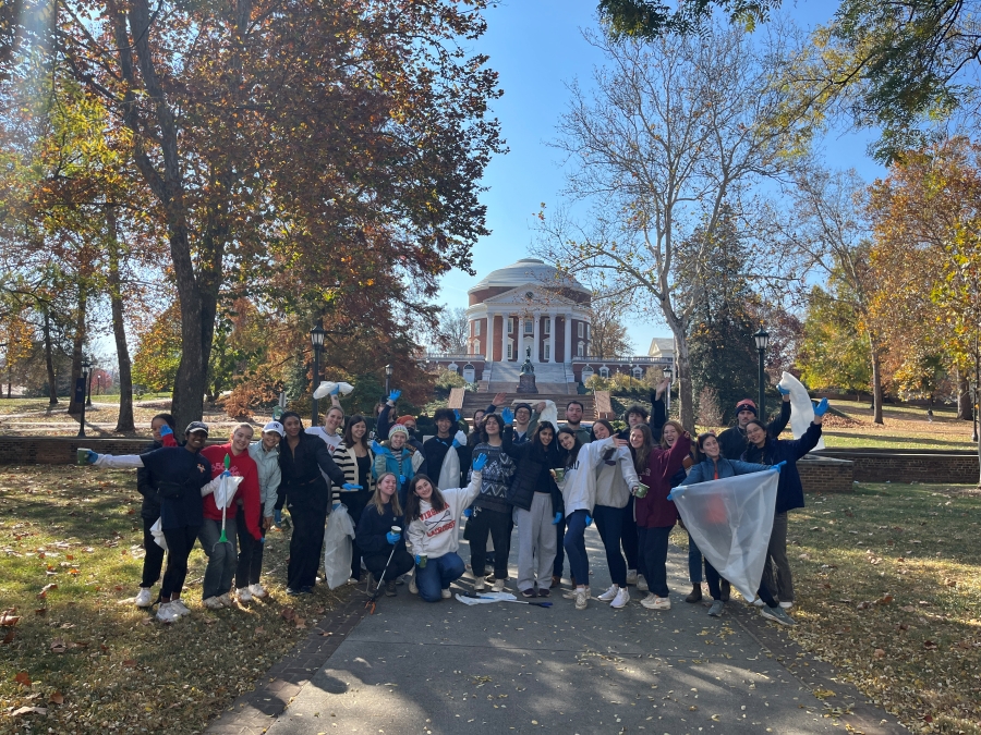 UVA corner cleanup Group