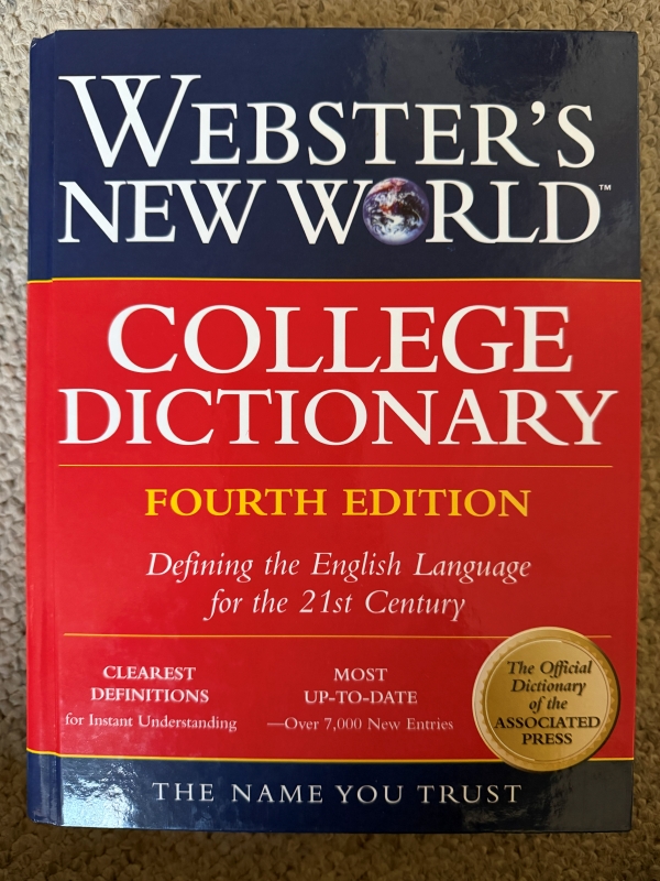 Picture of Modern Merriam Webster Dictionary