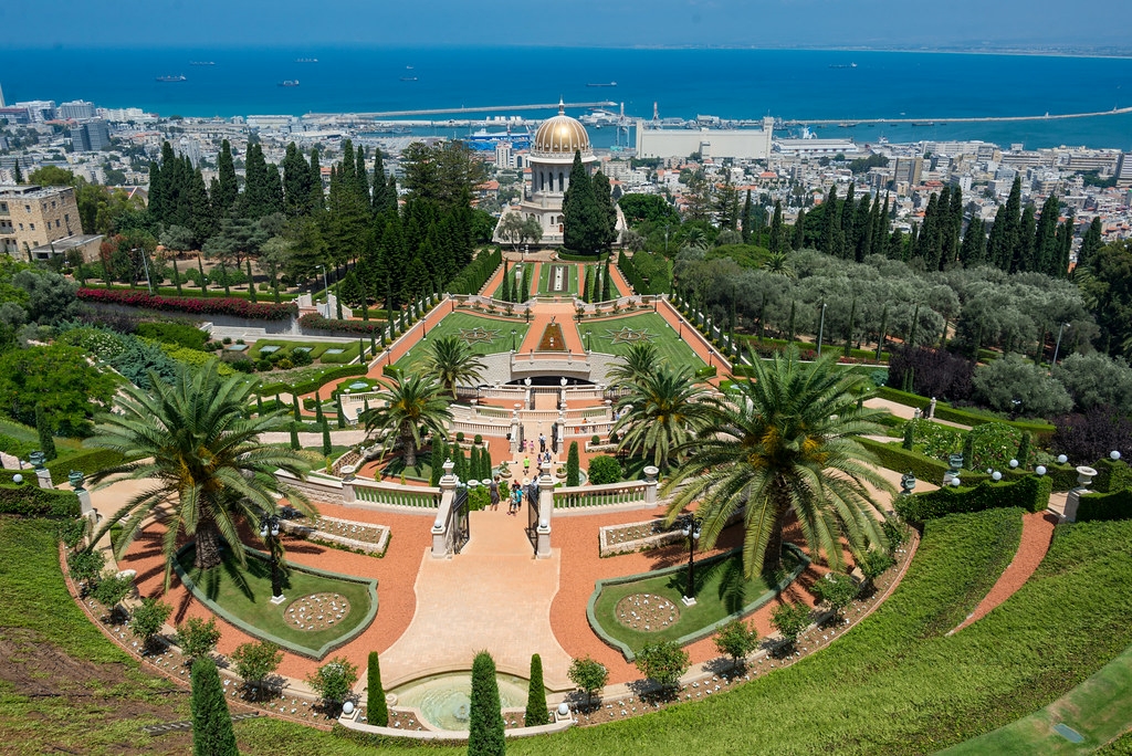 Cav Travels ISRAEL22 - Haifa Bahai Gardens