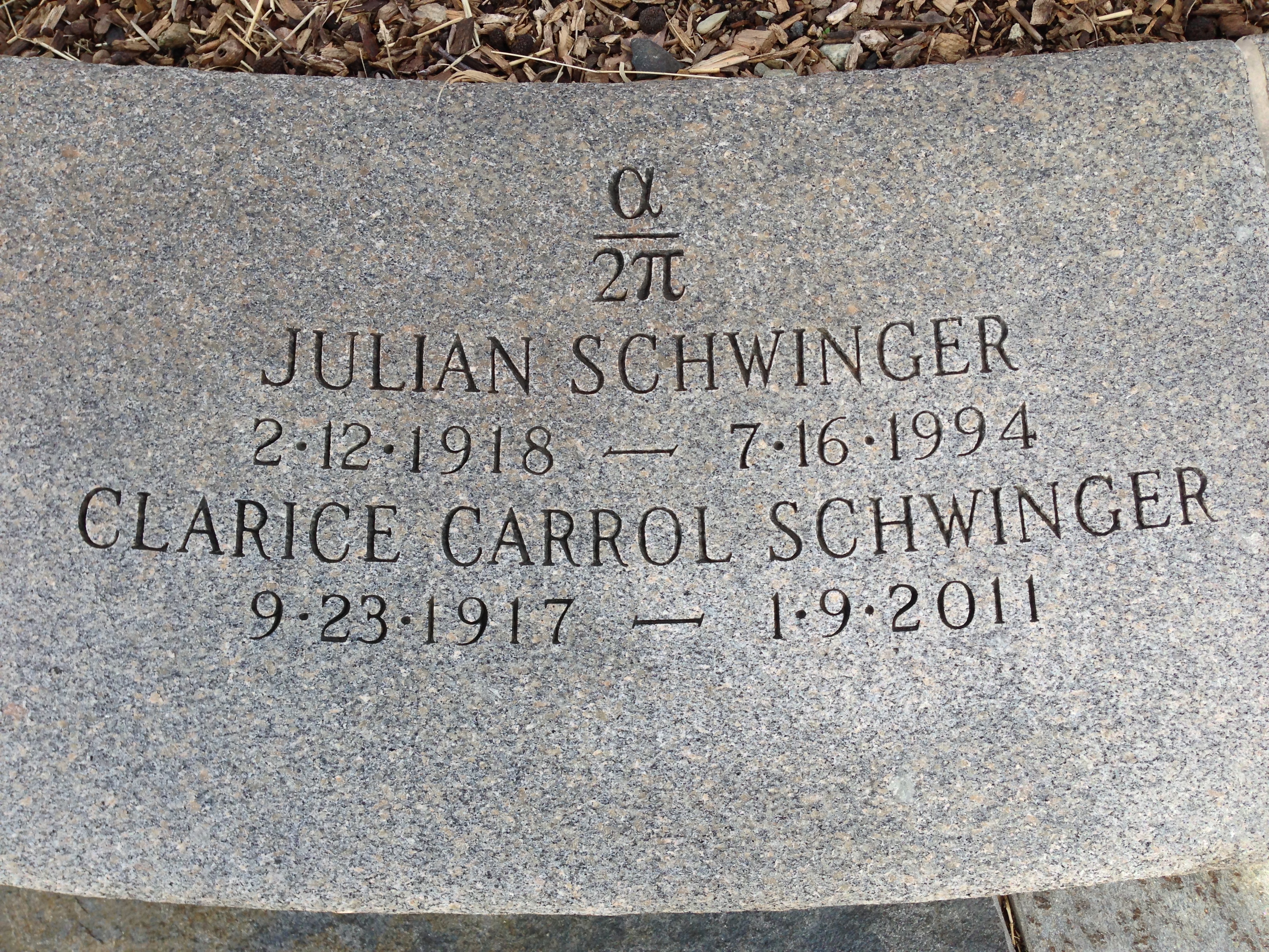 TFTL Julian_Schwinger_headstone