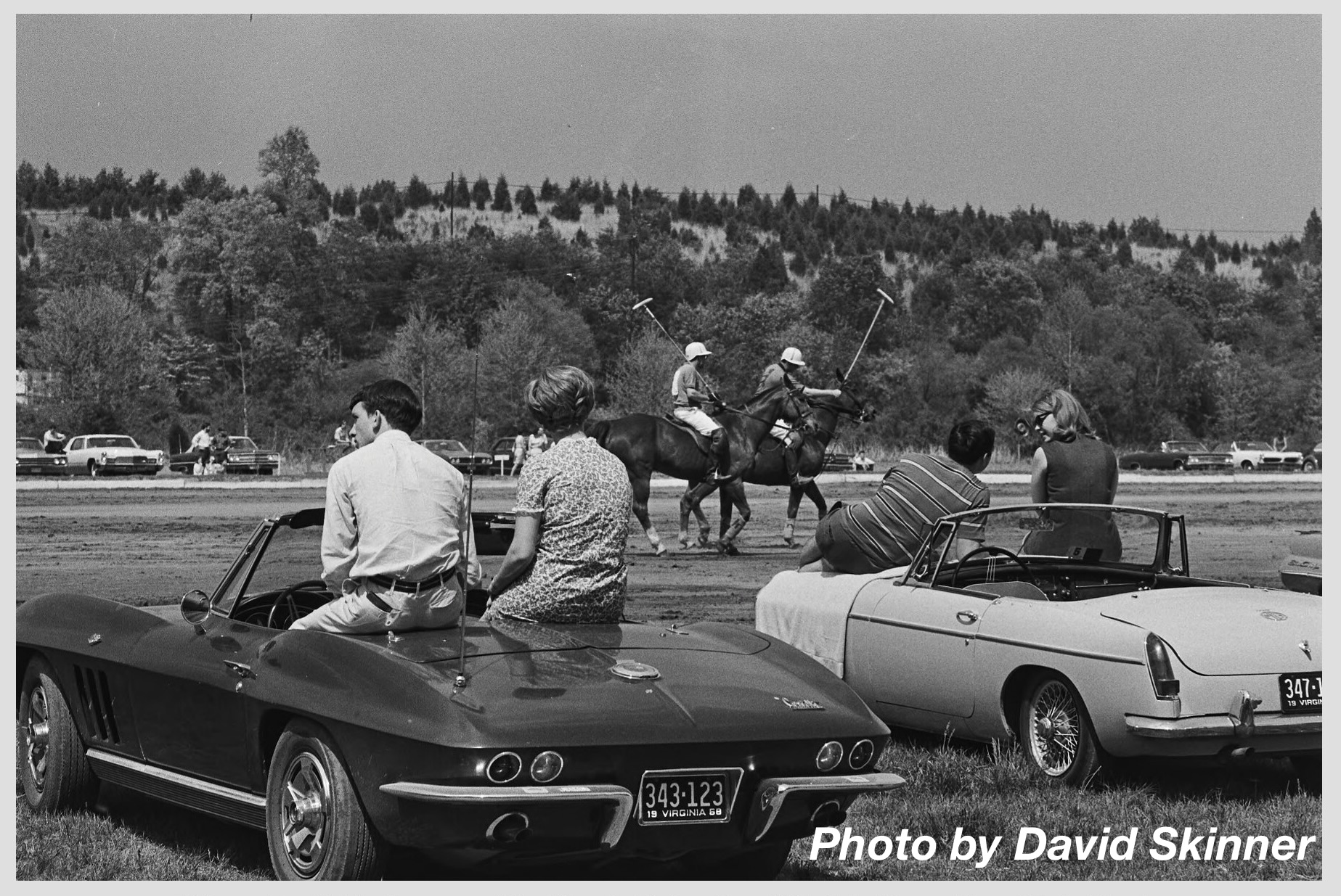 Spectators watching a Polo Match in 1968