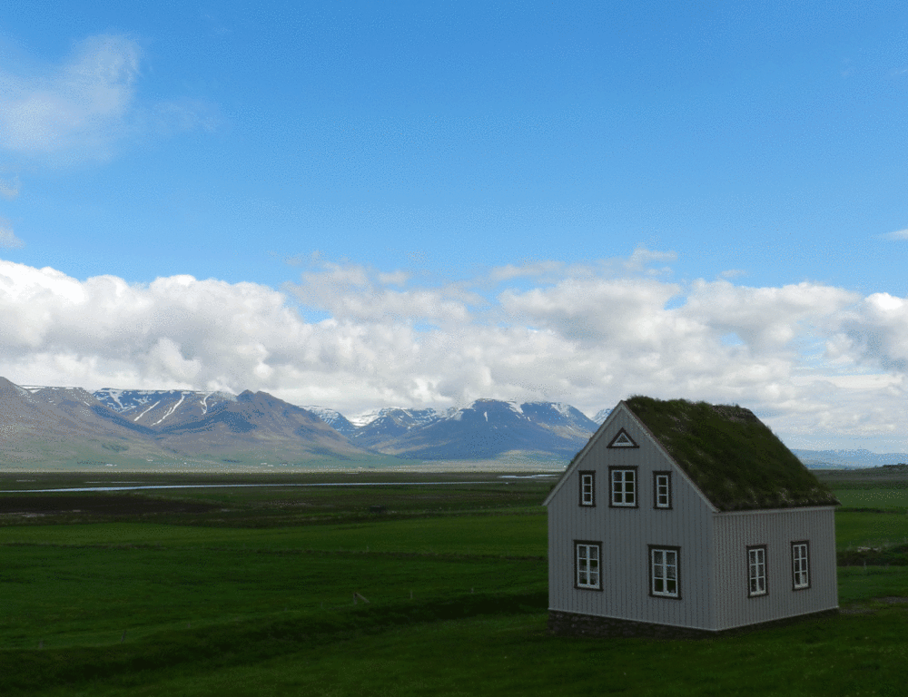 Iceland remote house