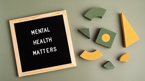 Mental Health Matters Sign